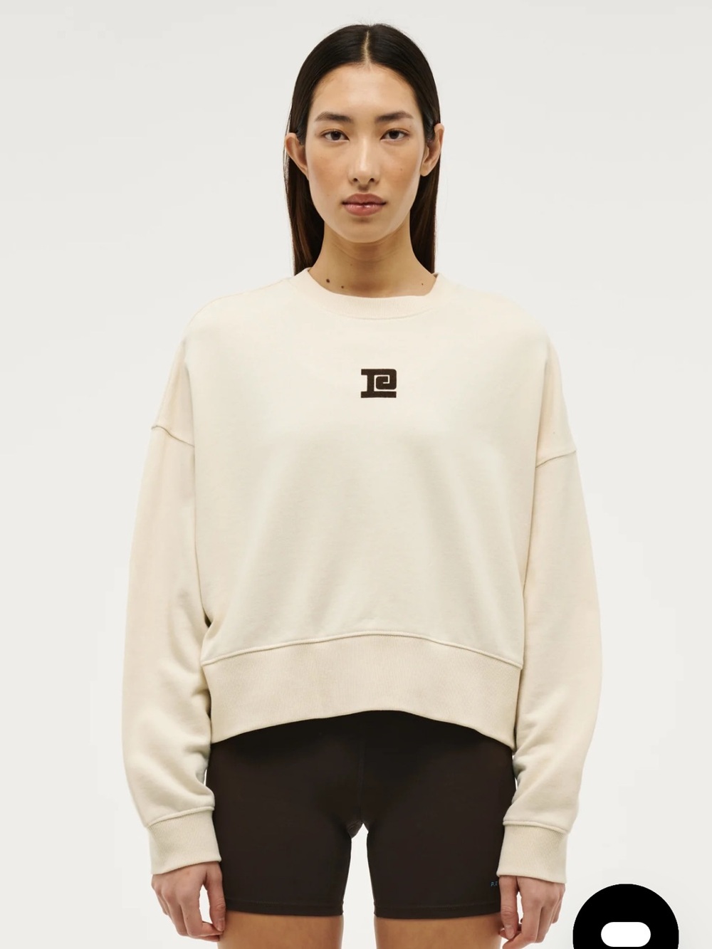 PE Nation Medley Sweat In Whisper White